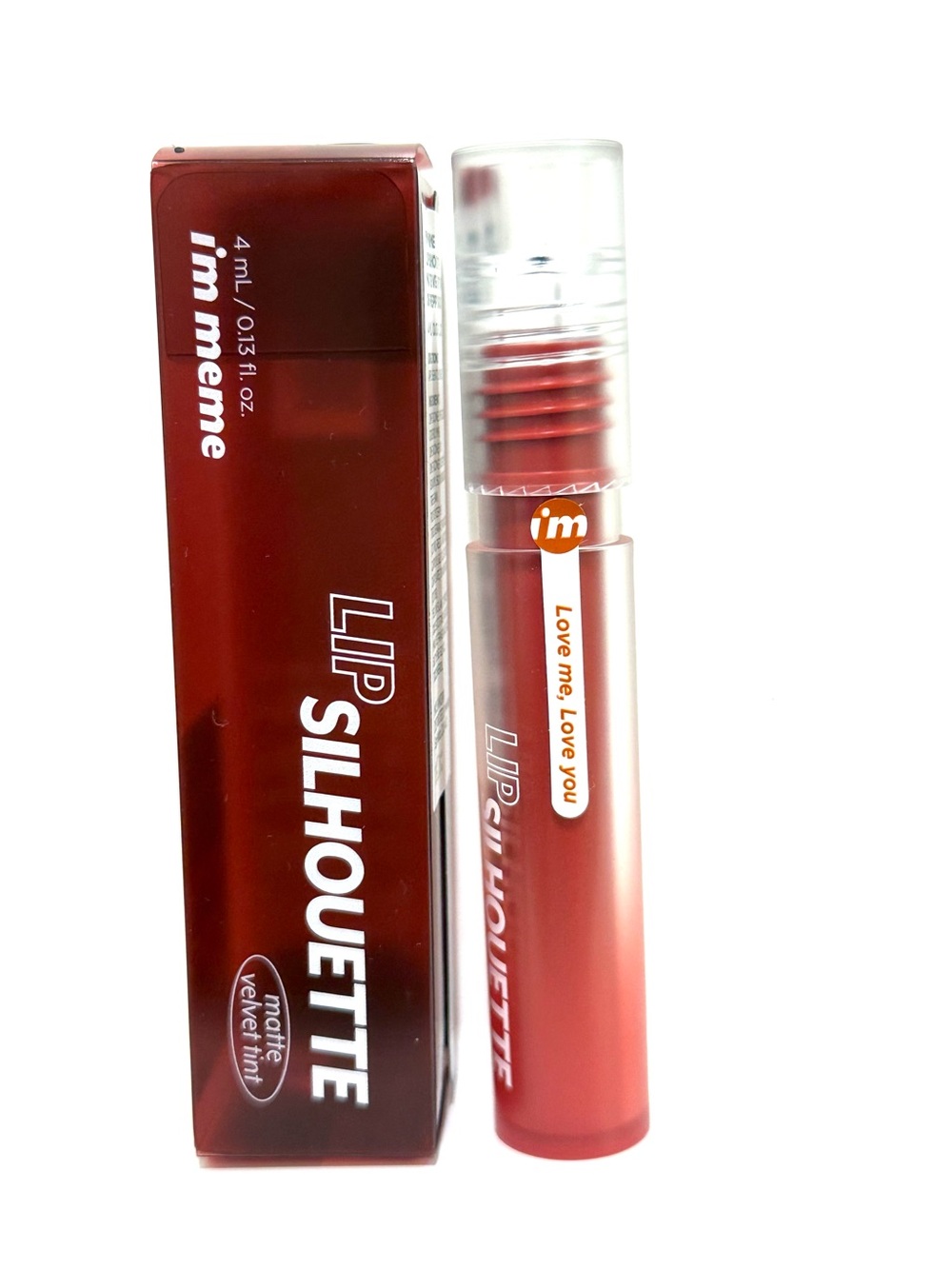 I'm Meme Lip Silhouette Liquid Tint — Preppy Brick Red